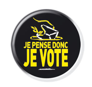 Je pense donc je vote