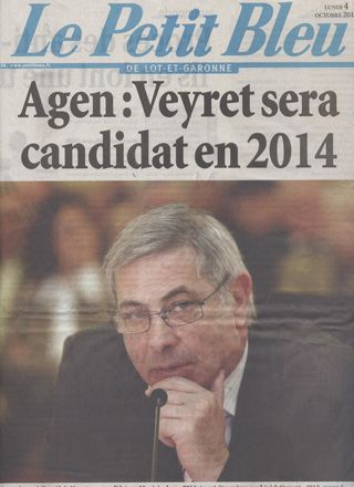 Alain Veyret candidat en 2014
